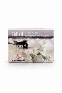 AZIMUT Natural soap for face and body with Black Sea lye and zeolite