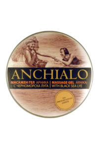 Massage gel from black sea lye and arnica